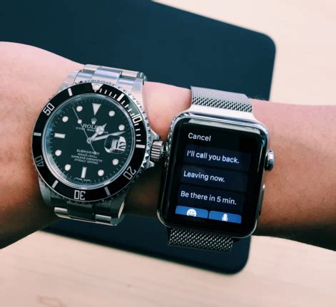 Rolex vs Apple Watch review